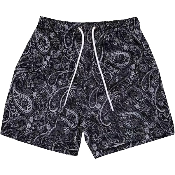 Amazon.com: Lukiyys Navy Blue Bandana Paisley Men's Quick
